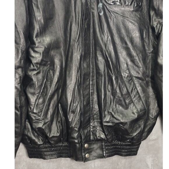 Jeff Hamilton Men Leather Cleveland Cavaliers NBA XXL Jacket Cavs VNT Basketball - Picture 5 of 16
